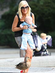 Tori Spelling Says Her Son Is a Budding Comedian | Tori Spelling