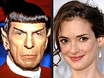 Winona Ryder to Play Spock's Mom in Star Trek Film | Leonard Nimoy, Winona Ryder