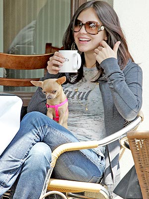 I don't have to audition for my owner's affection. I'm her real-life duet partner, going wherever she goes. She is: | Katharine McPhee