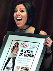 Gina Gets a Star Homecoming