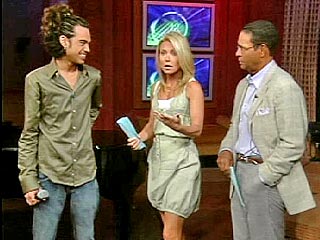 Sanjaya Makes Another 'Fan' Cry on Regis & Kelly | Sanjaya Malakar