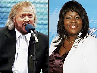 Barry Gibb Makes the Idols Dance | Barry Gibb, LaKisha Jones