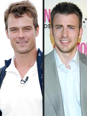 JOSH VS. CHRIS photo | Chris Evans, Josh Duhamel