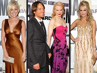 CMAs' Red Carpet Stars | Carrie Underwood, Keith Urban, Nicole Kidman