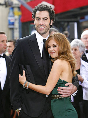 isla fisher and sacha baron cohen. Nominee Sacha Baron Cohen