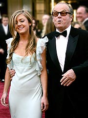 Jack's Little Miss Golden Globe | Jack Nicholson