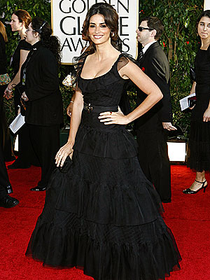 penelope cruz red carpet dress. From Penelope#39;s gorgeous black