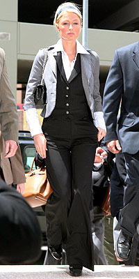 SUITED UP photo | Paris Hilton