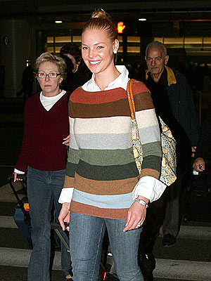 SHOWING HER STRIPES  photo | Katherine Heigl