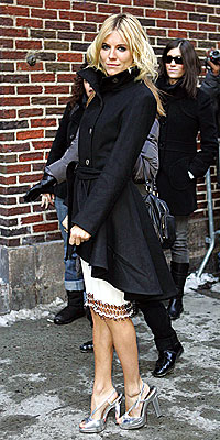 CHILLY RECEPTION photo | Sienna Miller