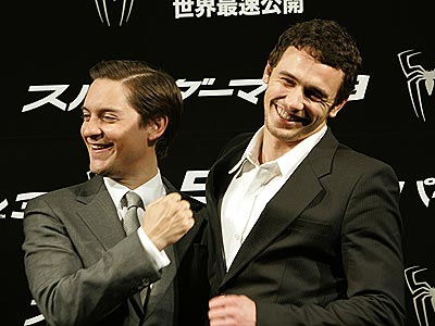 PUNCH IT UP  photo | James Franco, Tobey Maguire