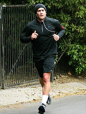 RUNNING MAN photo | Jake Gyllenhaal