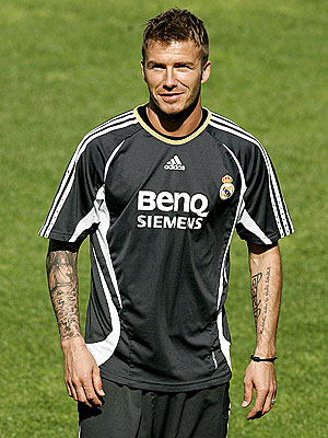 David Beckham tattoos