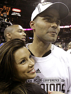 TEAM MATES photo | Eva Longoria, Tony Parker