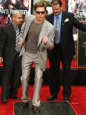QUITE AN IMPRESSION photo | Brad Pitt