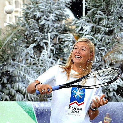 LET IT SNOW? photo | Maria Sharapova