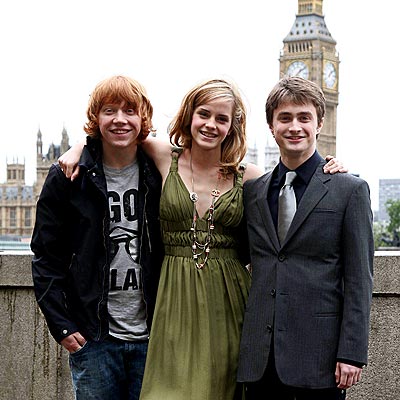 emma watson daniel radcliffe and rupert. Emma Watson, Rupert Grint