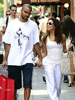 Tony Parker and Eva Longoria