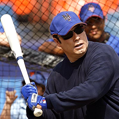 BATTER'S UP!  photo | John Travolta