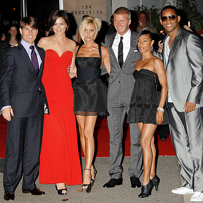 WELCOMING COMMITTEE photo | Katie Holmes, Tom Cruise