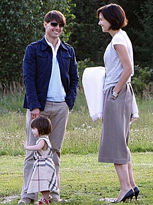 katie holmes family