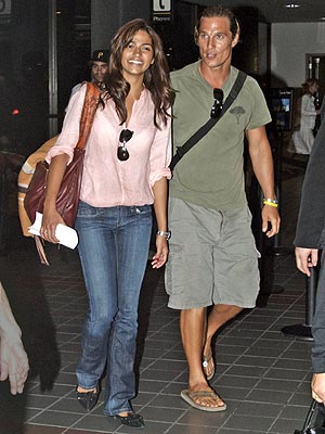 ROMANTIC GETAWAY? photo | Matthew McConaughey