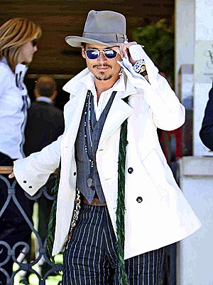 johnny depp kids. Johnny Depp at the Venice Film