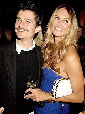 MODEL BEHAVIOR  photo | Elle Macpherson, Orlando Bloom