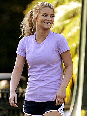 TRAINING DAY photo Jessica Simpson