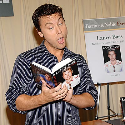 HIS A-HA MOMENT? photo | Lance Bass