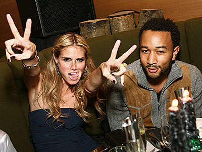 SIGN LANGUAGE photo | Heidi Klum, John Legend