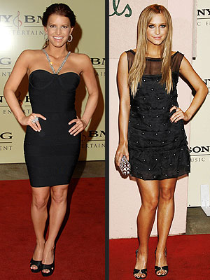 Which Simpson Sister's LBD Do You Like Better: Jessica or Ashlee?
