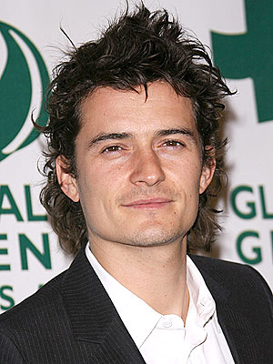 orlando bloom long hair