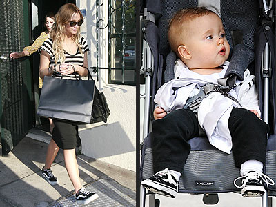 What Do Ashlee Simpson And Baby Shiloh Have In Common? Their Shoes!