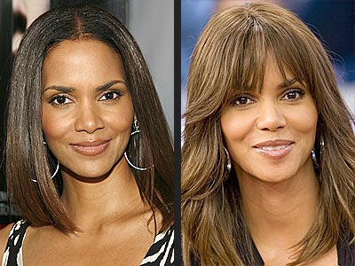 halle berry hair pixie. Halle Berry#39;s New Bangs: Love