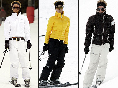 Victoria Beckham Fashion on Victoria Beckham   S Alpine Chic