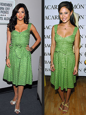 eva longoria dresses. Fashion Faceoff: Eva Longoria