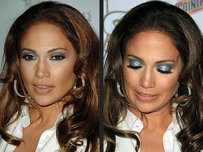 Jennifer Lopez  Makeup on Would You Wear Jennifer Lopez   S Silver Eyeshadow      Style News