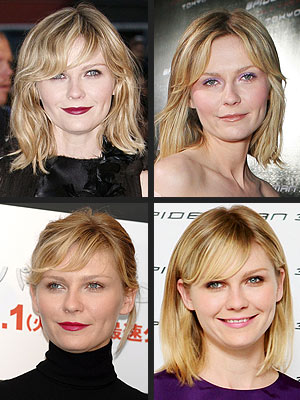 kirsten dunst hair. Kirsten Dunst is out and about