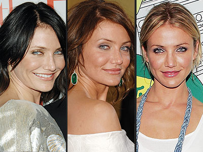 cameron diaz hair. seeing Cameron Diaz back