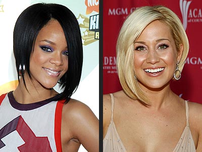 kellie pickler bob. Rihanna and Kellie Pickler