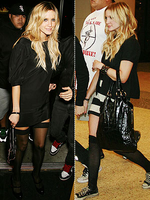 Ashlee Simpson Converse