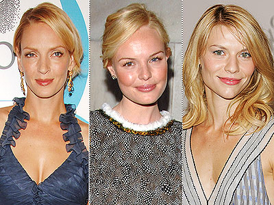 uma thurman hair. Uma Thurman, Kate Bosworth and