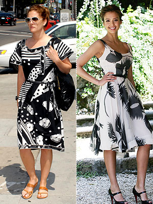 Black And White Floral. Get the Look: Black amp; White