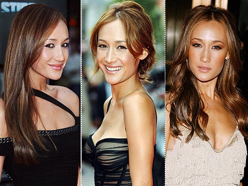 Maggie Q modern hairstyles