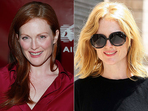 julianne moore. Julianne Moore Lightens Up!