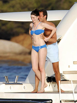 Get Anne Hathaway's Blue Bikini Before Summer's Over!