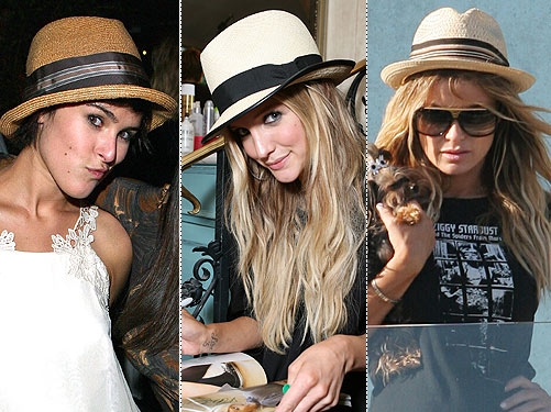 Celebs Wearing Fedoras