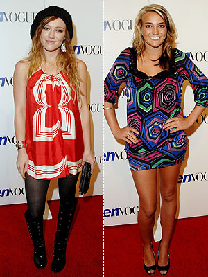 At Teen Vogue's annual Young Hollywood party starlets like Hilary Duff and