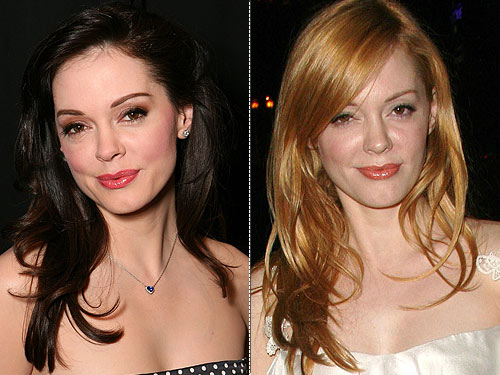 Rose McGowan Goes Strawberry Blonde: Love It or Hate It? Hair color